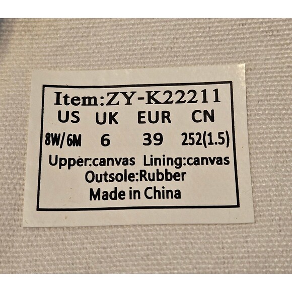 Size 8 Sneakers Purple and White New Hi Tops Converse - Picture 5 of 6